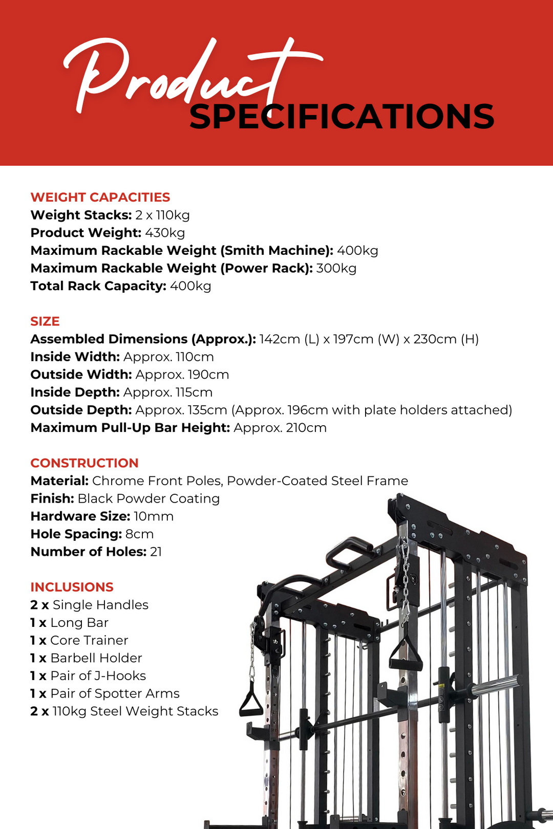 Body Iron All-In-One Functional Trainer FT750