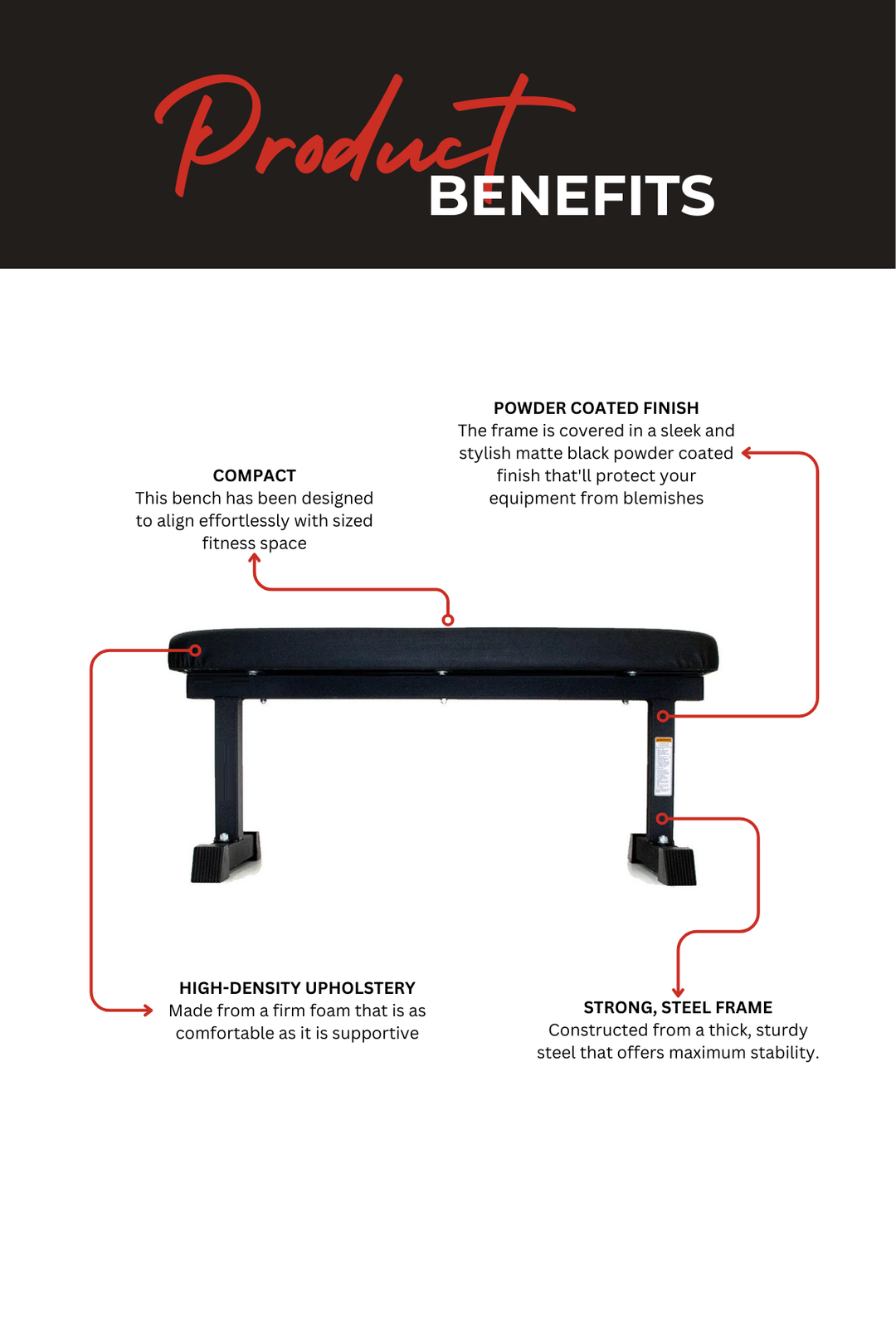 Body Iron Heavy Duty Flat Bench