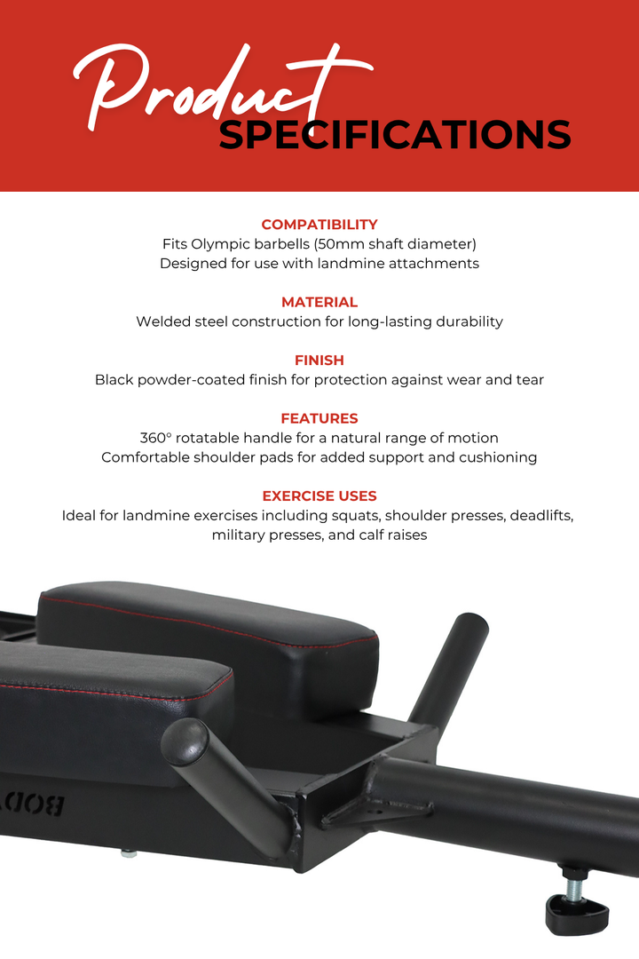 Body Iron Shoulder Multi-Grip Handle Attachment