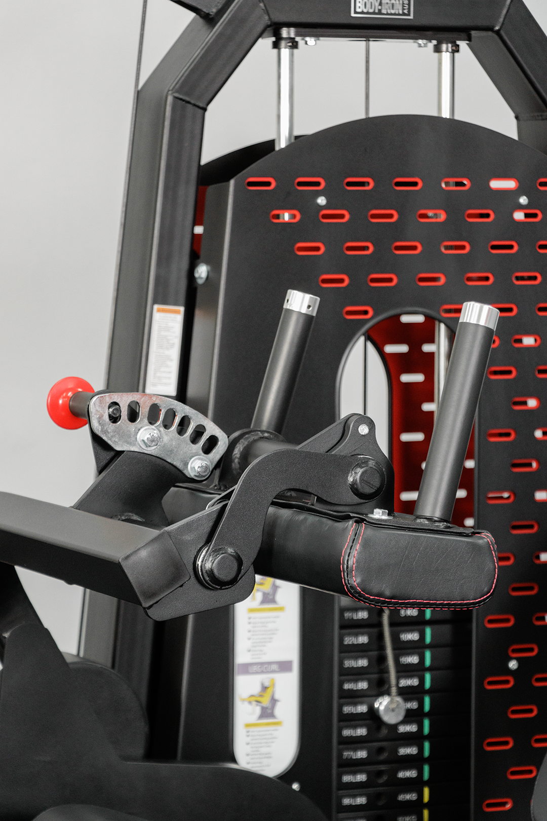 Body Iron Commercial Leg Extension & Curl Machine