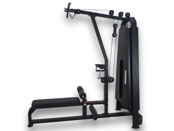 Body Iron Commercial Pro Elite Lat Pull Down / Low Row Machine