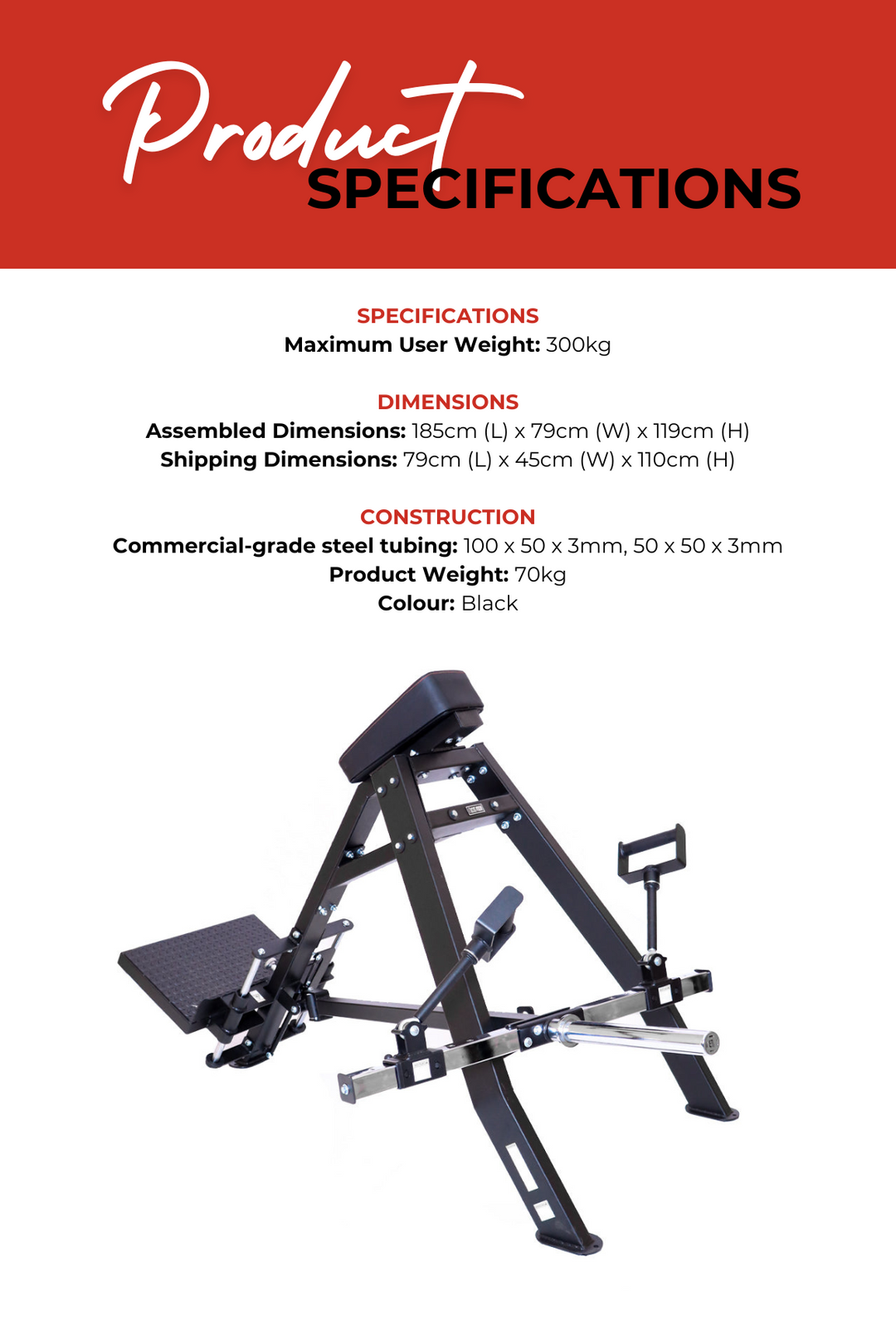 Body Iron Platinum Incline Bent Over Row Commercial