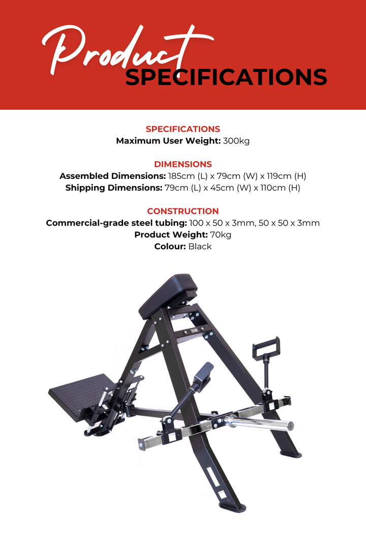 Body Iron Platinum Incline Bent Over Row Commercial