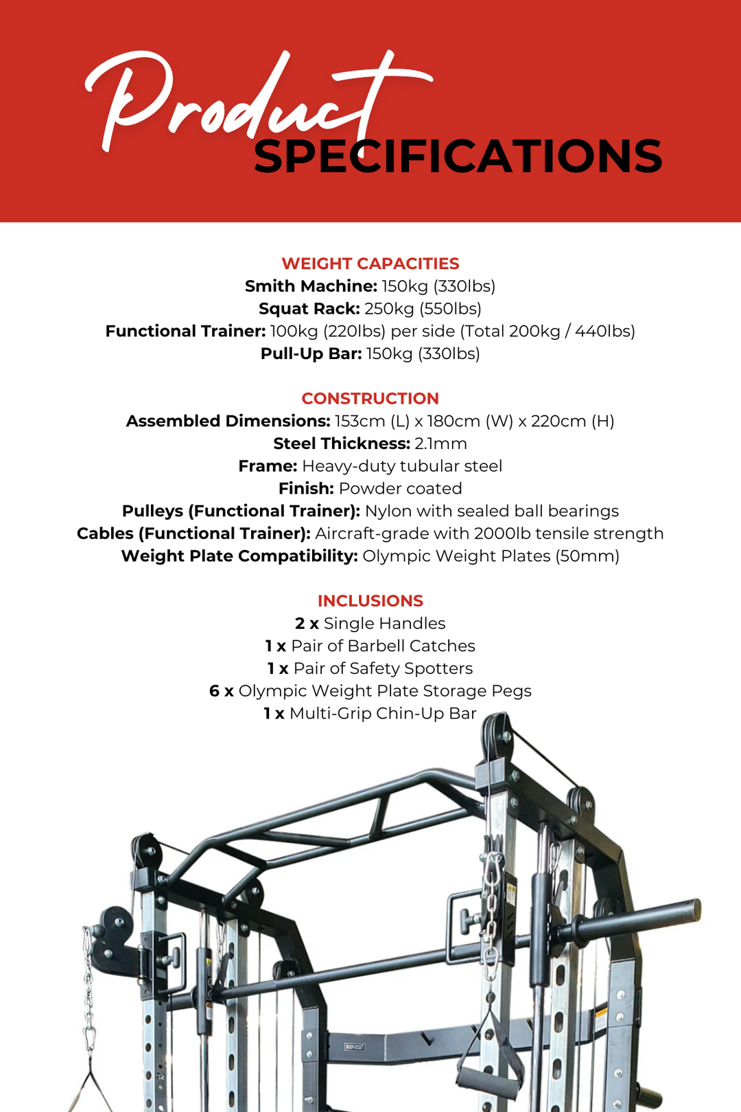 Body Iron All-In-One Functional Trainer FTG30