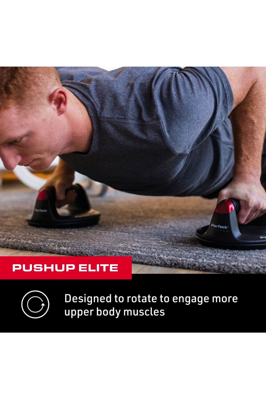 Perfect Total Body Kit – Push-Up, Chin-Up & Ab Wheel