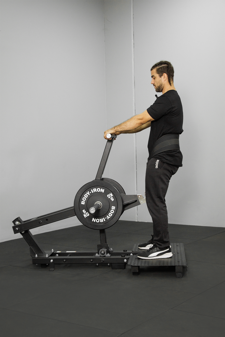 Body Iron Commercial Compact Belt Squat