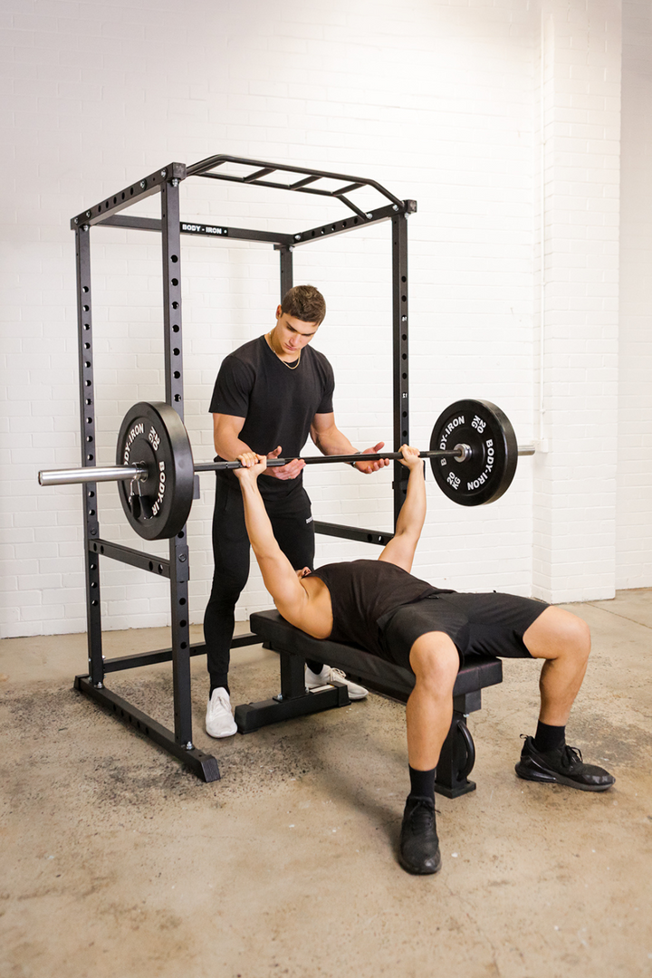 Body Iron 20kg Pro Bumper Plate Black Pair