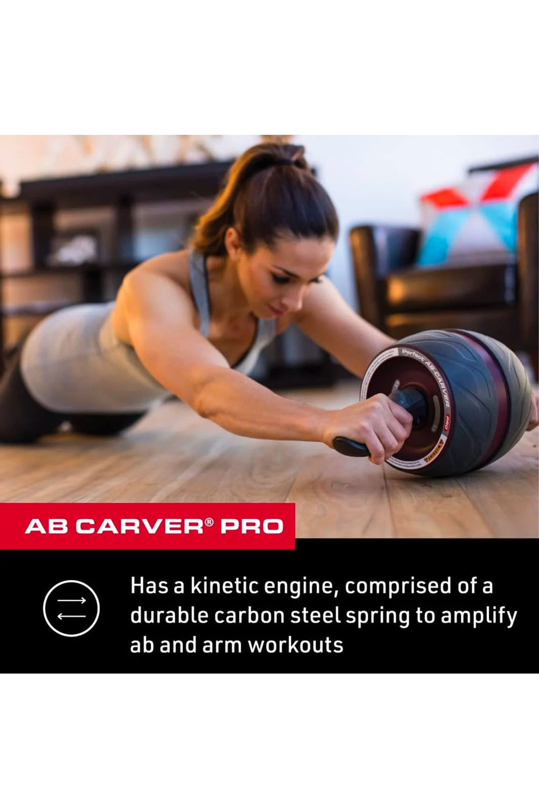 Perfect Total Body Kit – Push-Up, Chin-Up & Ab Wheel