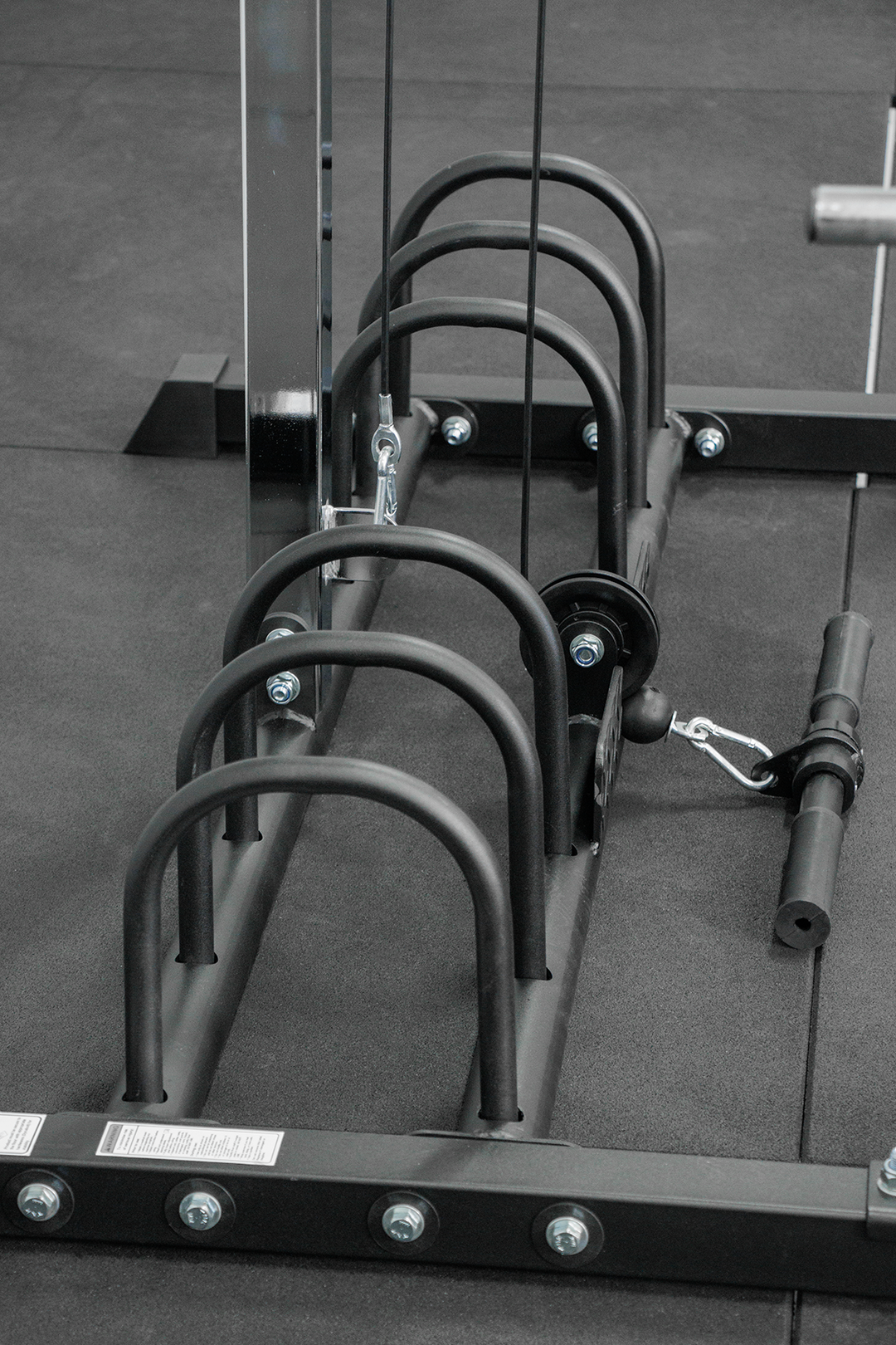 Body Iron SRL995 Squat Rack with Lat Pulldown & Seated Row