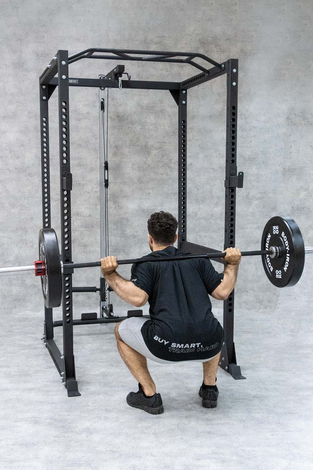 Body Iron 20kg Pro Bumper Plate Black Pair