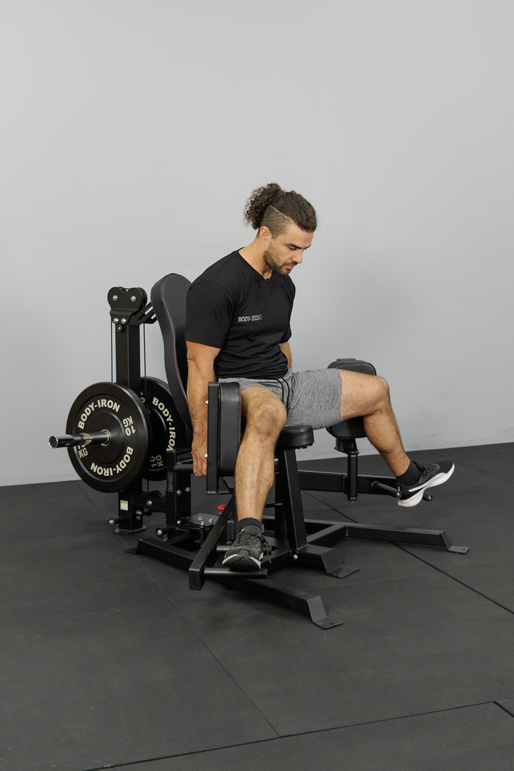 Body Iron Commercial Plate Load Hip Adductor & Abductor Machine