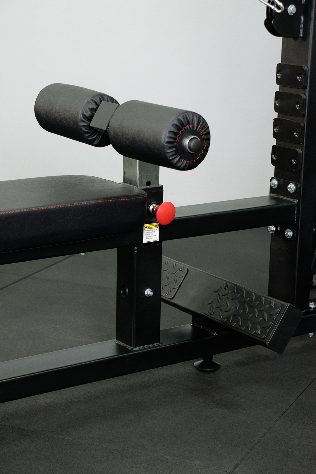 Body Iron Commercial Pro Elite Lat Pull Down / Low Row Machine