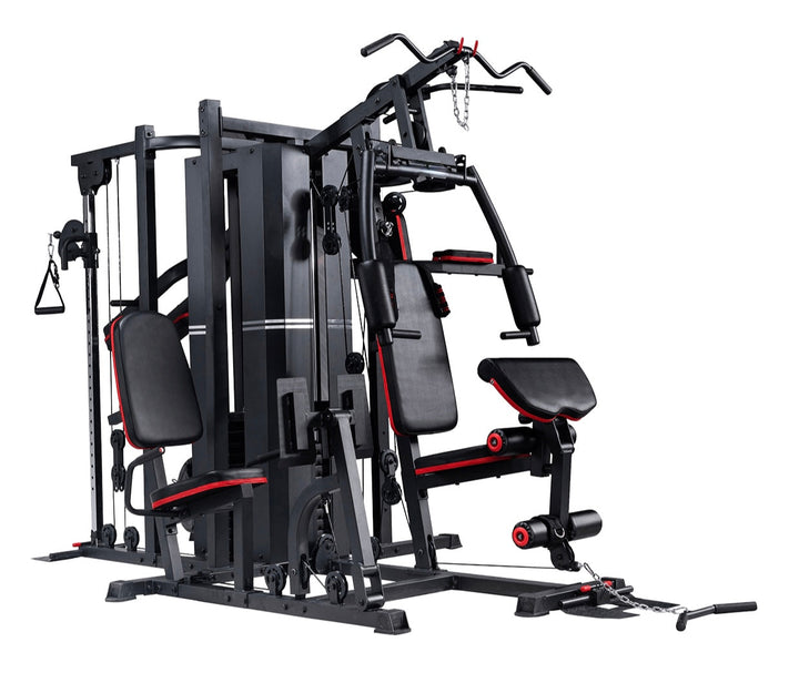เครื่องออกกำลังกายในบ้าน Body Iron BHG9000 Ultimate 5-Station Multi-Home Gym Trainer