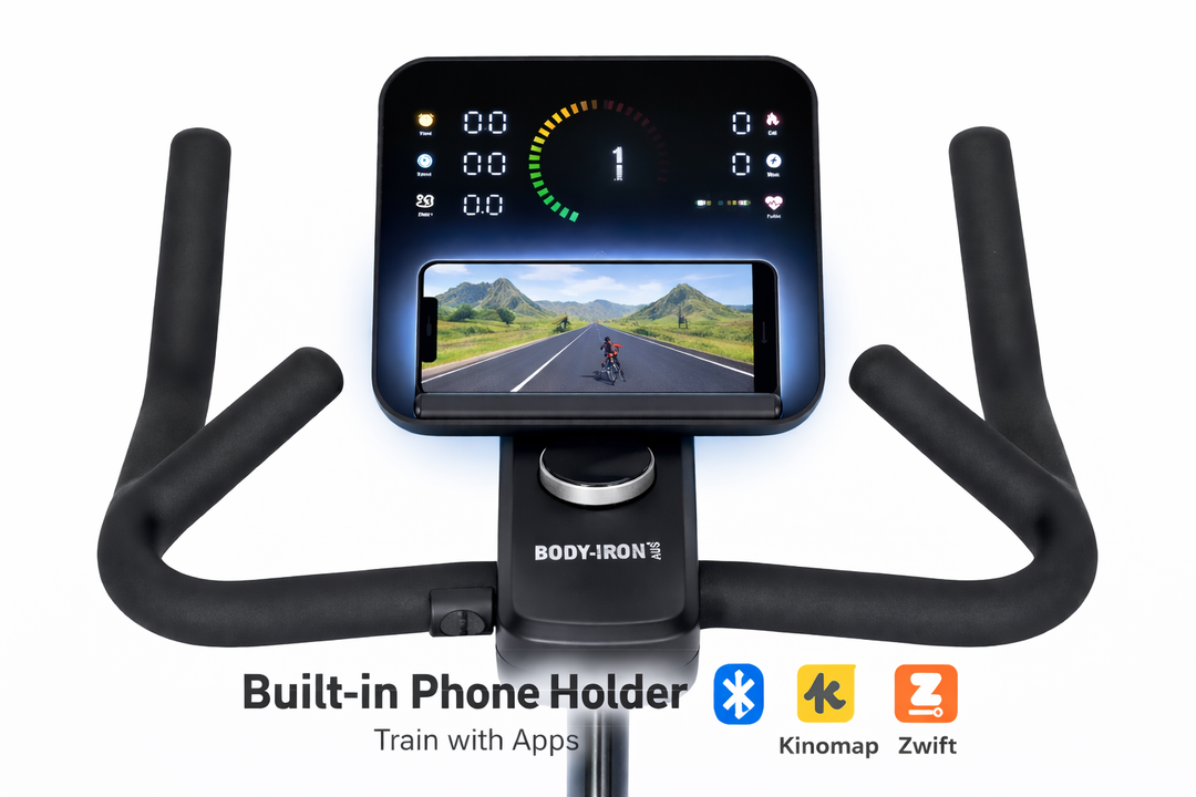 จักรยานปั่นออกกำลังกาย BodyIron Studio Spin Bike SB900