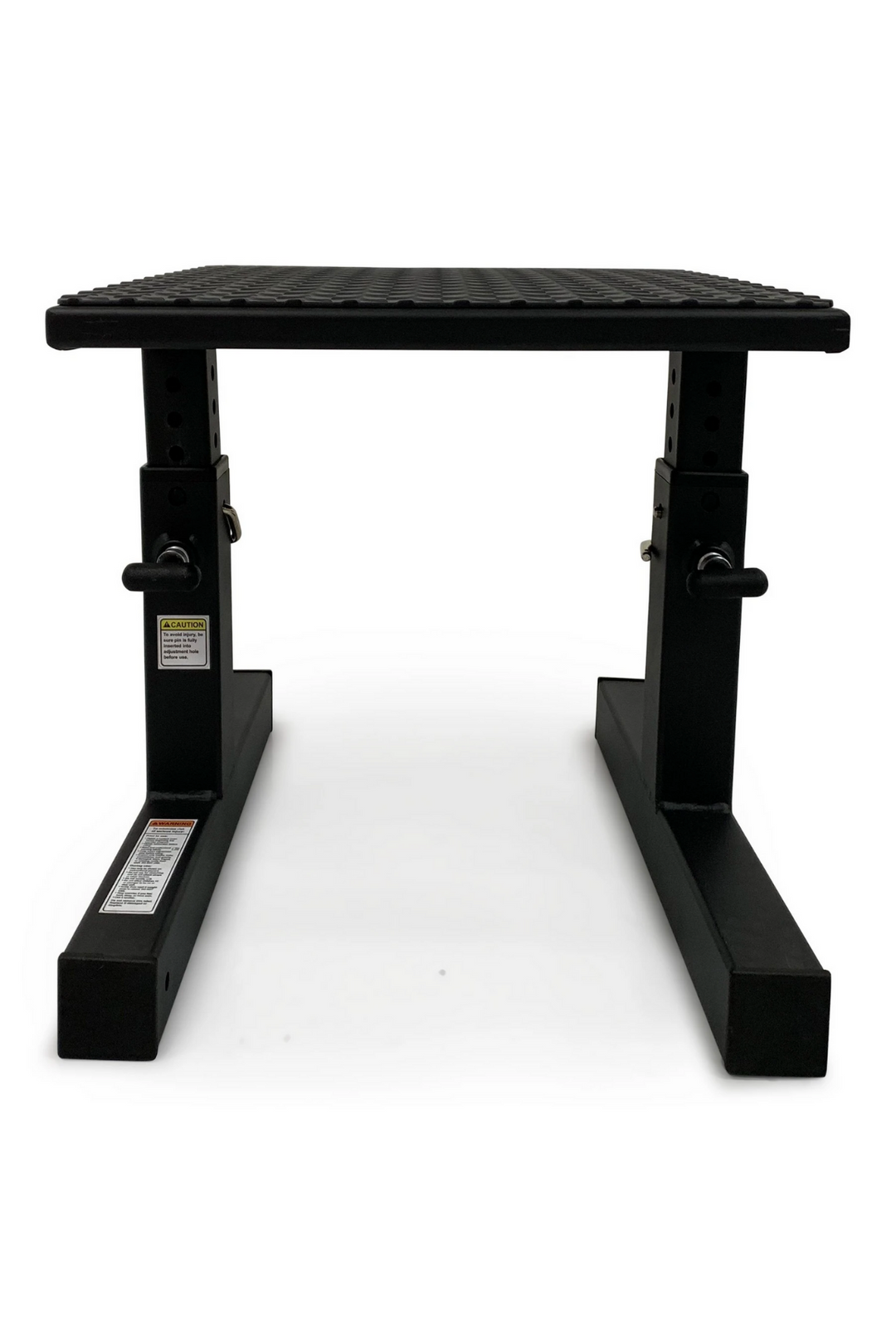 black adjustable squat box