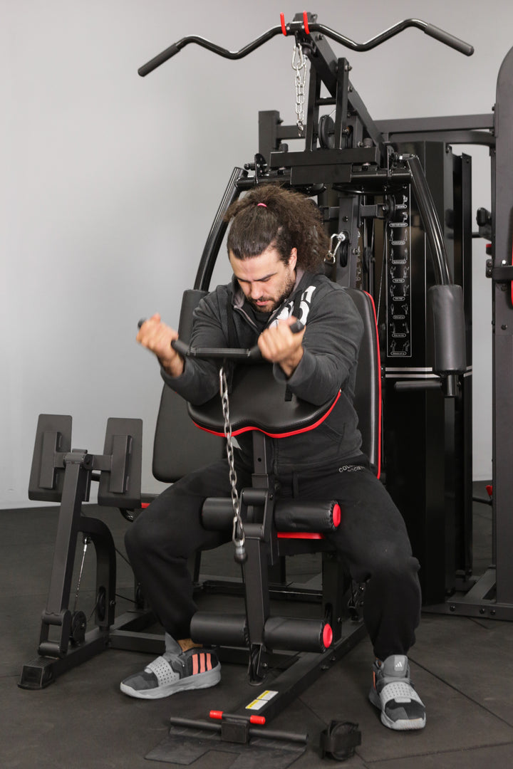 เครื่องออกกำลังกายในบ้าน Body Iron BHG9000 Ultimate 5-Station Multi-Home Gym Trainer