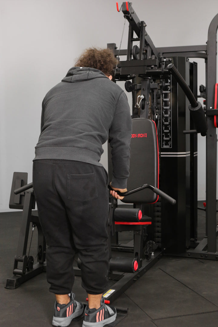 เครื่องออกกำลังกายในบ้าน Body Iron BHG9000 Ultimate 5-Station Multi-Home Gym Trainer