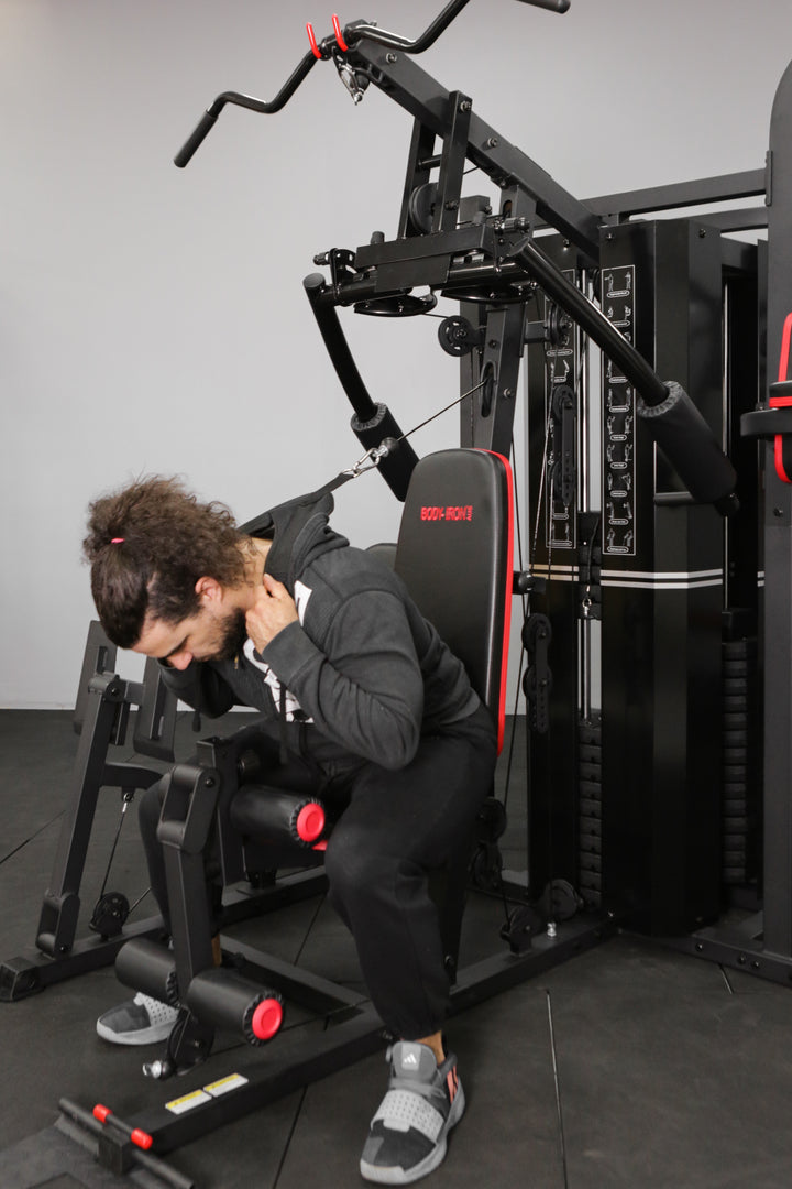 เครื่องออกกำลังกายในบ้าน Body Iron BHG9000 Ultimate 5-Station Multi-Home Gym Trainer