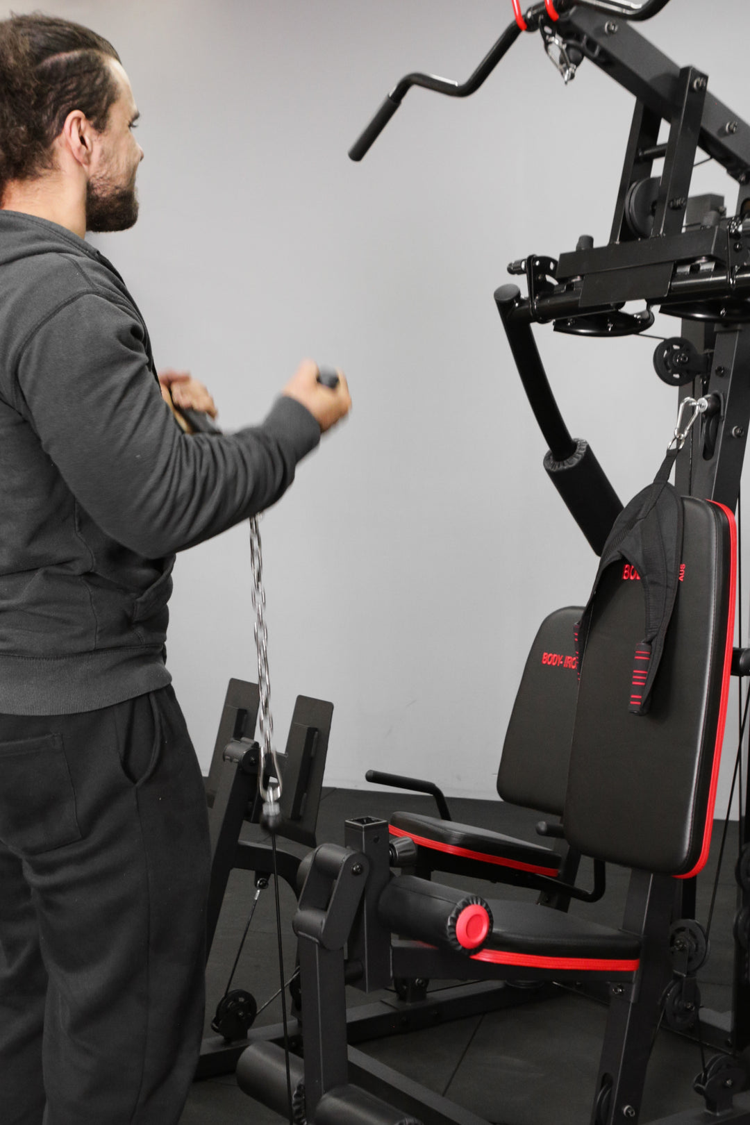 เครื่องออกกำลังกายในบ้าน Body Iron BHG9000 Ultimate 5-Station Multi-Home Gym Trainer