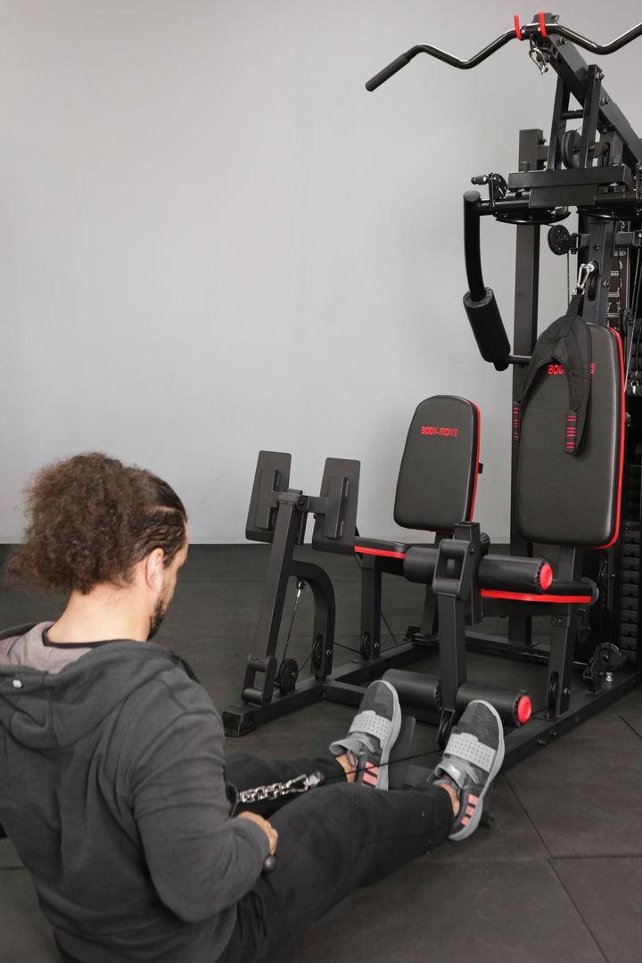 เครื่องออกกำลังกายในบ้าน Body Iron BHG9000 Ultimate 5-Station Multi-Home Gym Trainer