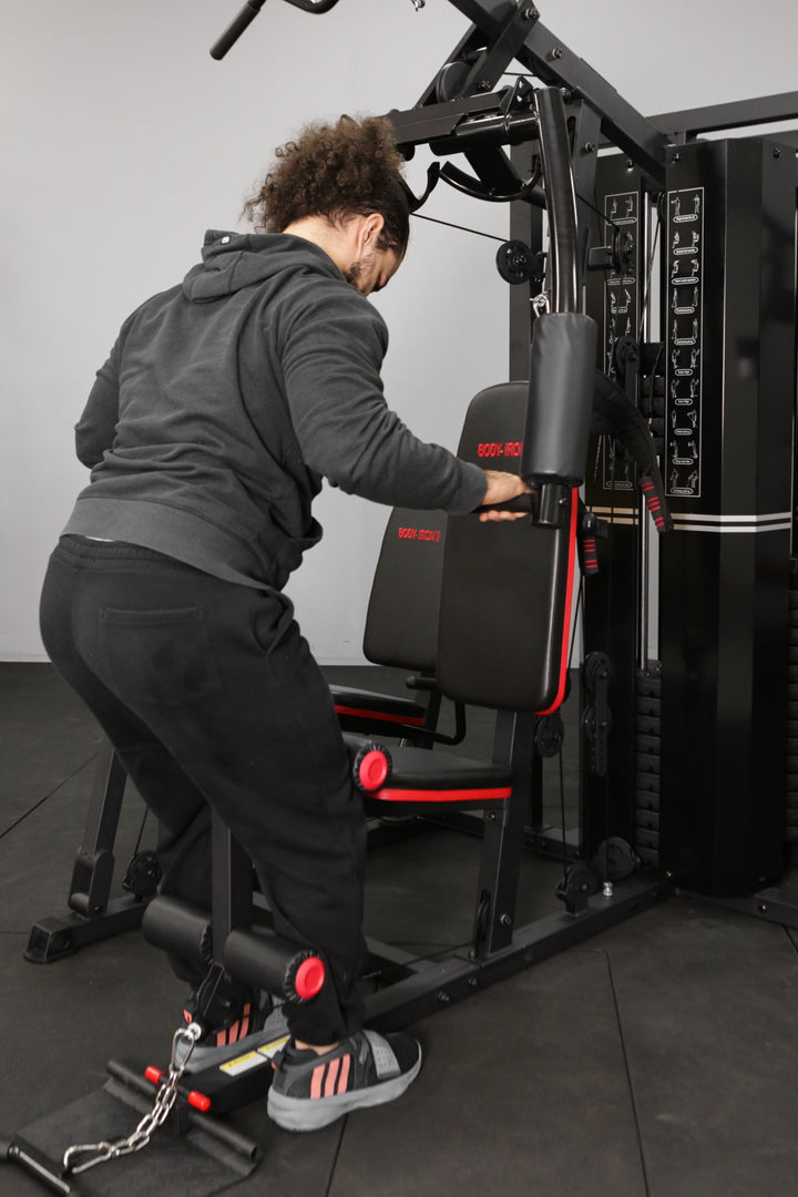 เครื่องออกกำลังกายในบ้าน Body Iron BHG9000 Ultimate 5-Station Multi-Home Gym Trainer