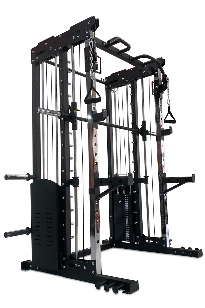 Body Iron FT750 Smith Machine Power Rack Functional Trainer