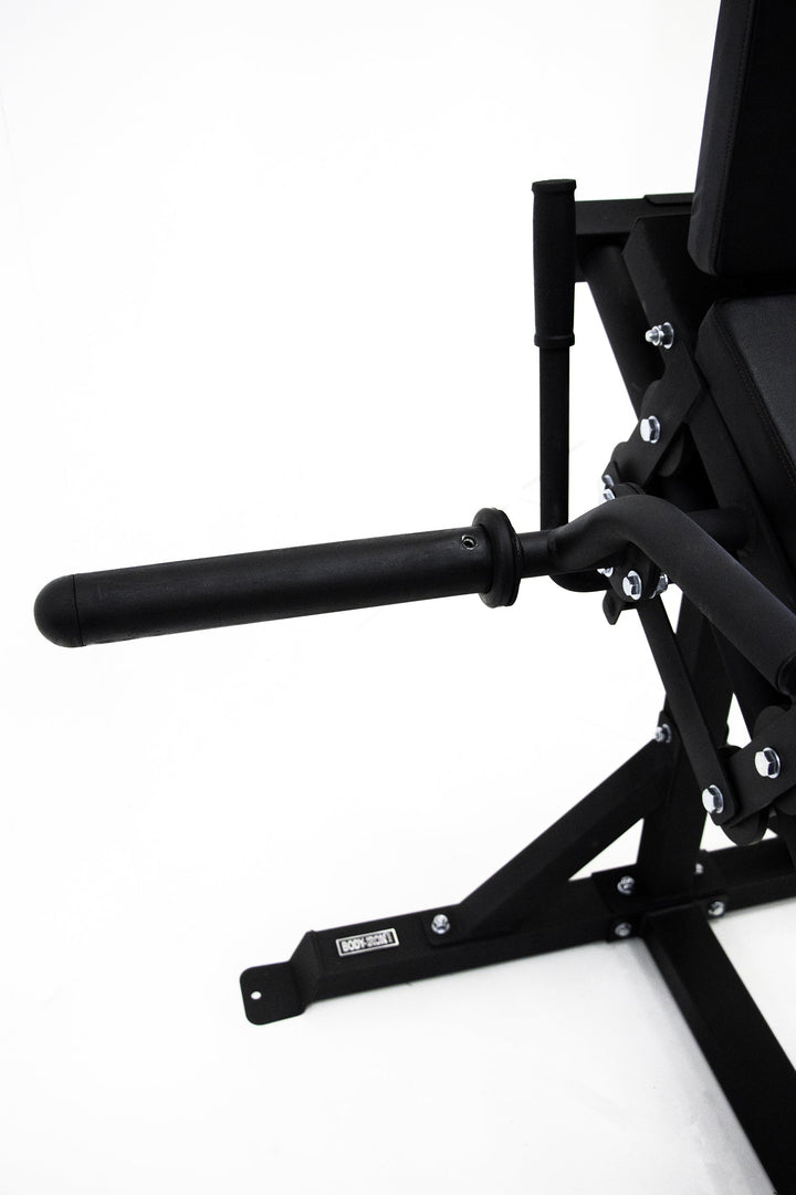 weight plate sleeve on leg press machine