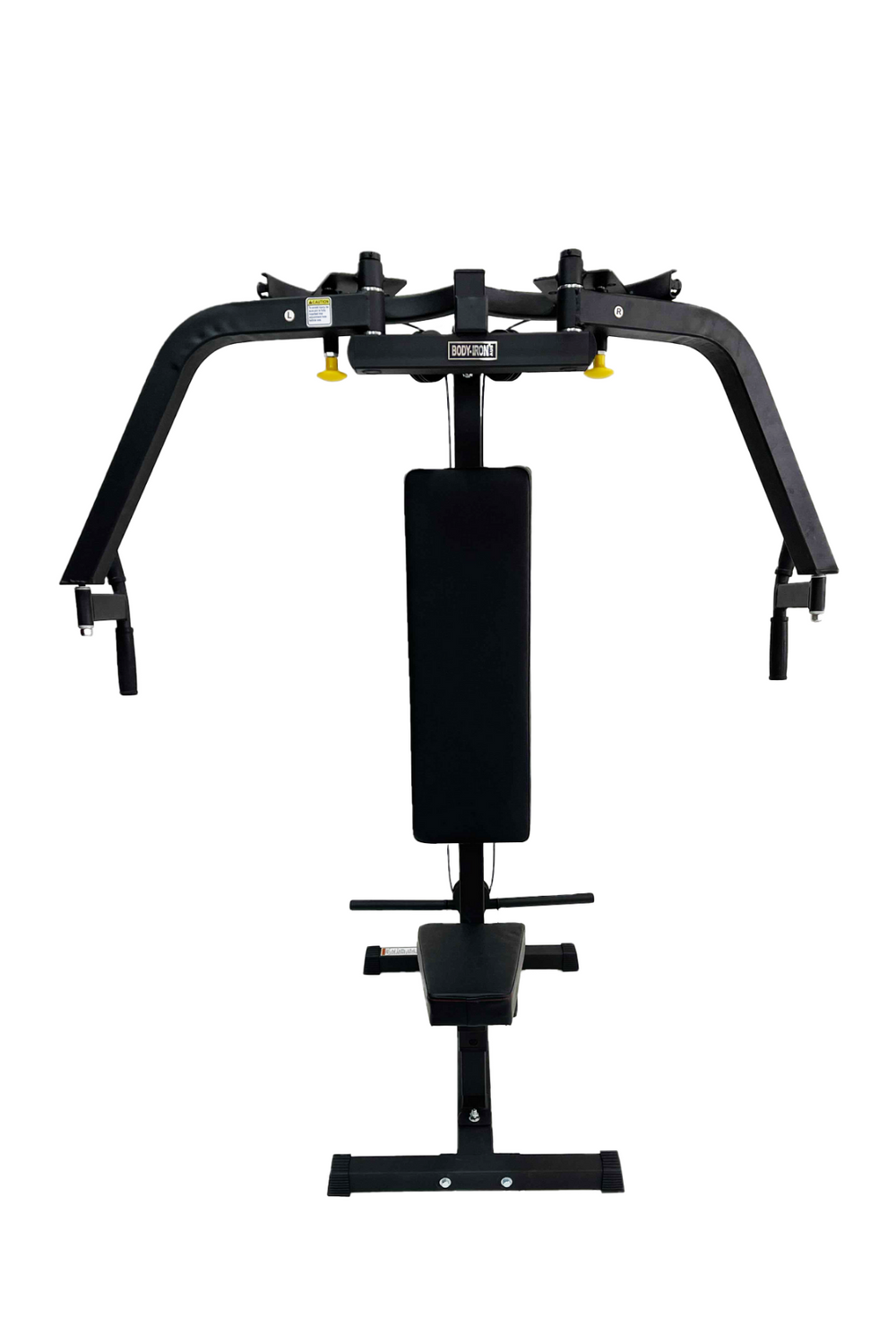 Black Pec Dec and Rear Delt Gym Machine