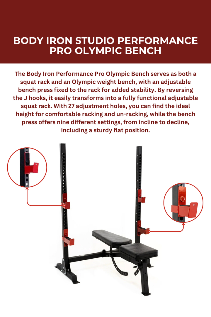 Body Iron Studio Performance Pro Olympic Bench