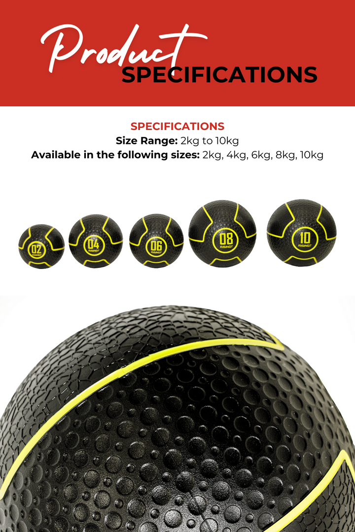 Body Iron Rising Pro Commercial Medicine Ball 10KG