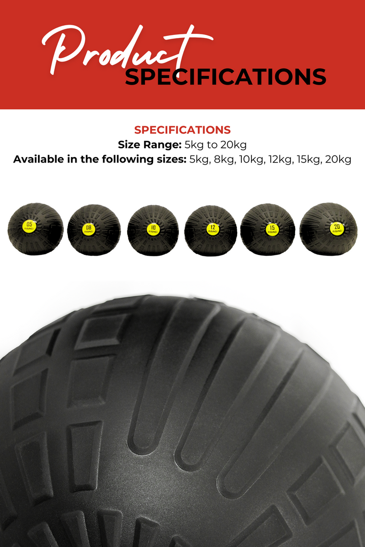 Body Iron Rising Pro Commercial Slam Ball 20kg