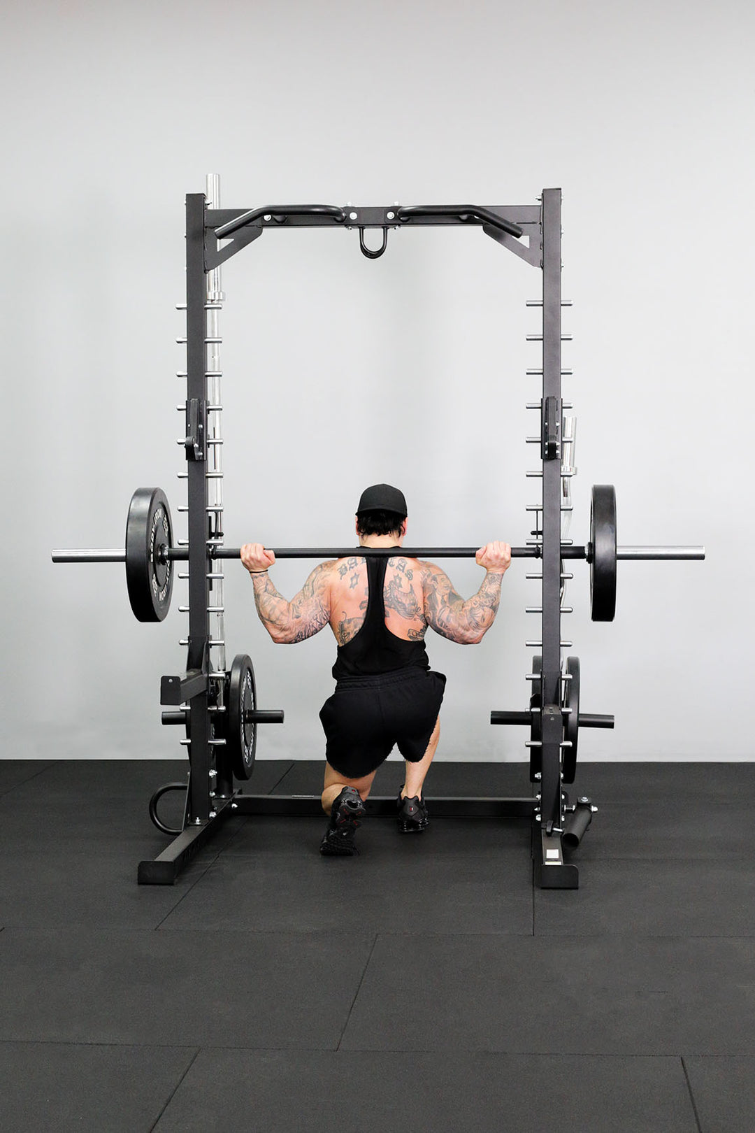 Body Iron Smith Machine Half Rack Set