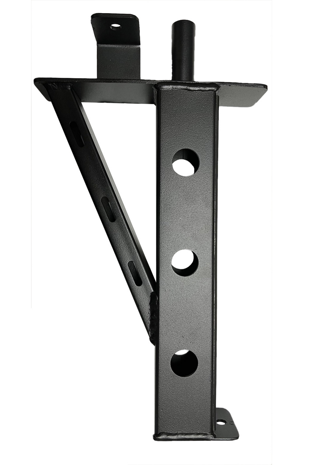 black safety spotter arms for squat rack