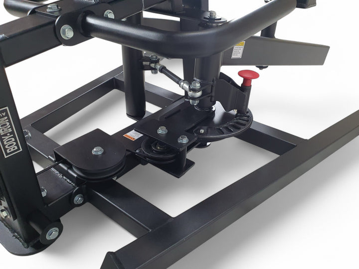 Body Iron Commercial Plate Load Hip Adductor & Abductor Machine