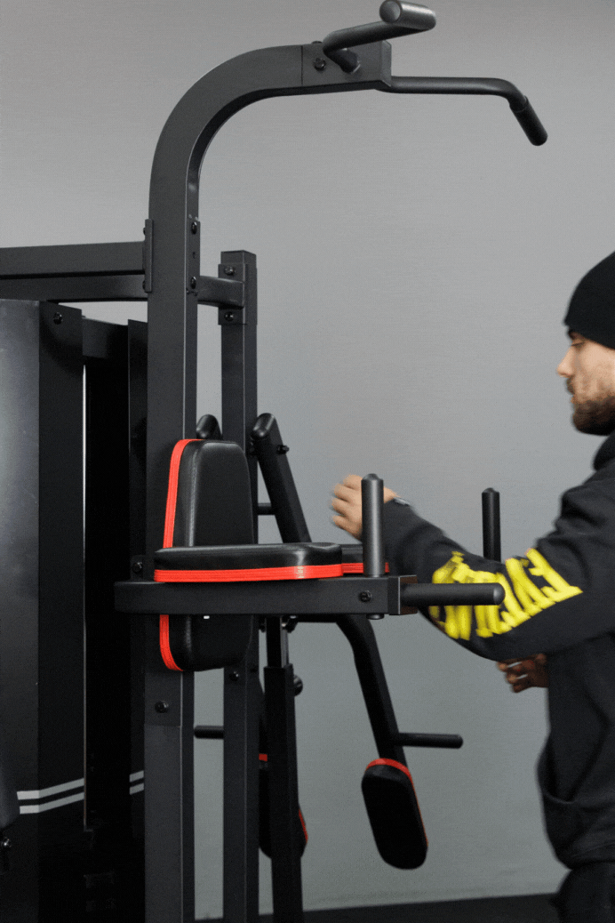 เครื่องออกกำลังกายในบ้าน Body Iron BHG9000 Ultimate 5-Station Multi-Home Gym Trainer