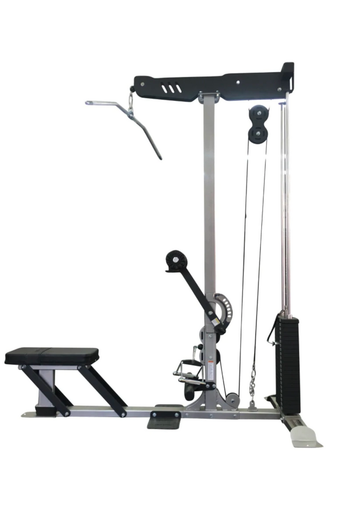 Body Iron Commercial 110kg Lat Pull Down / Low Row Machine