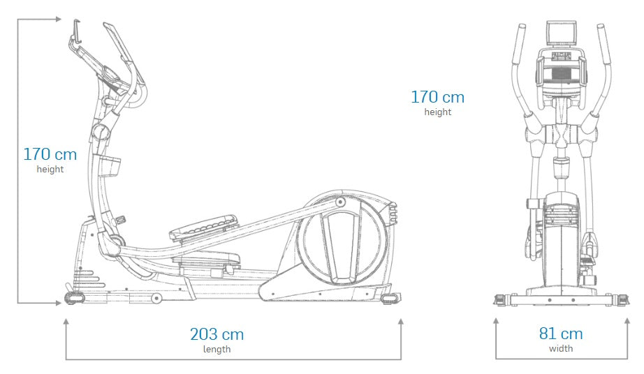 NordicTrack Space Saver SE9i Elliptical Cross Trainer