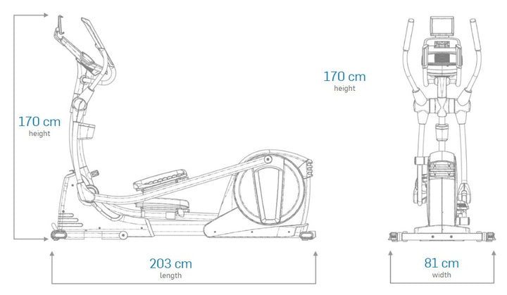 NordicTrack Space Saver SE9i Elliptical Cross Trainer