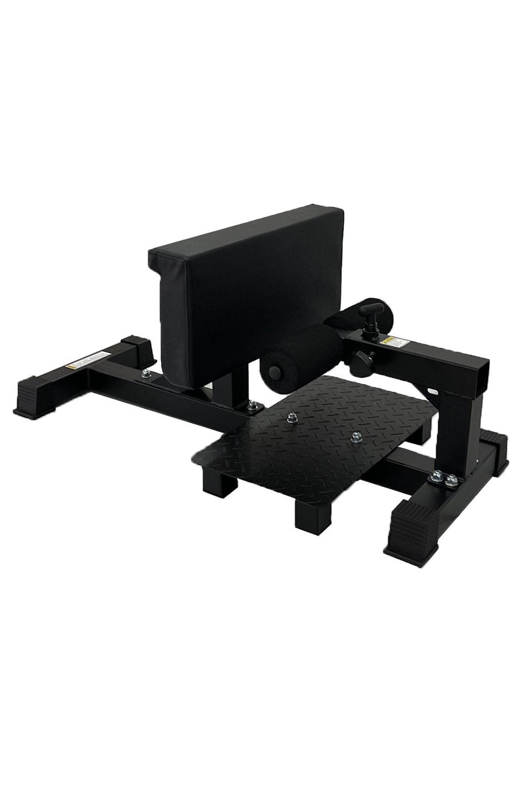 Black sissy squat machine