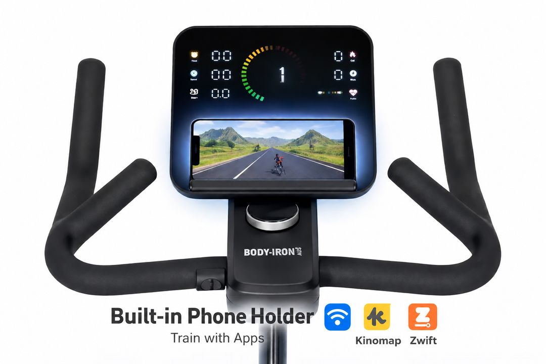 จักรยานปั่นออกกำลังกาย BodyIron Studio Spin Bike SB900