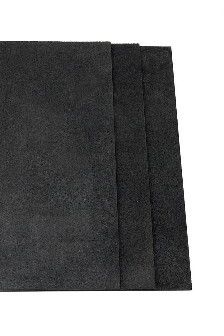 Body Iron Commercial Grade Rubber Flooring Mats 1 m x 1 m - 10 Square Meters